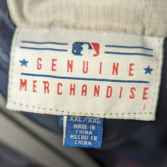 Vintage MLB 1990s New York Yankees Reversible windbreaker/Fleece 2XL - Picture 8 of 9